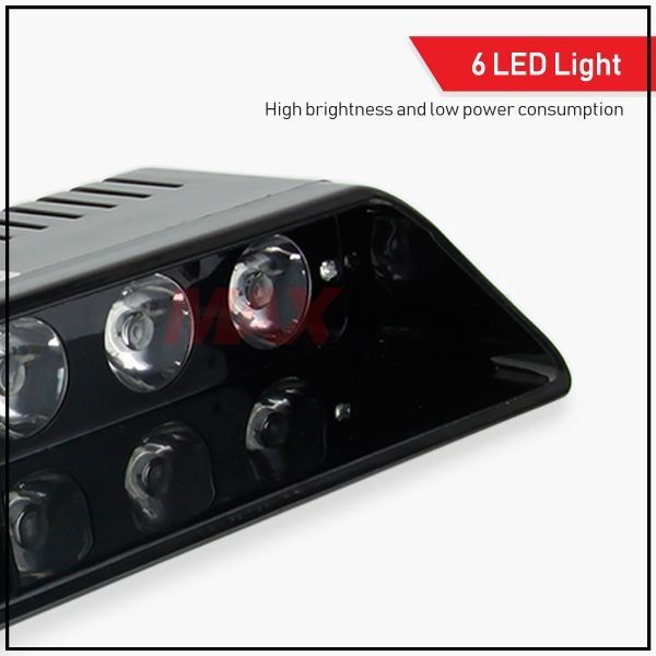 Buy 6 LED Car/Truck/Police Emergency Warning Strobe Light with